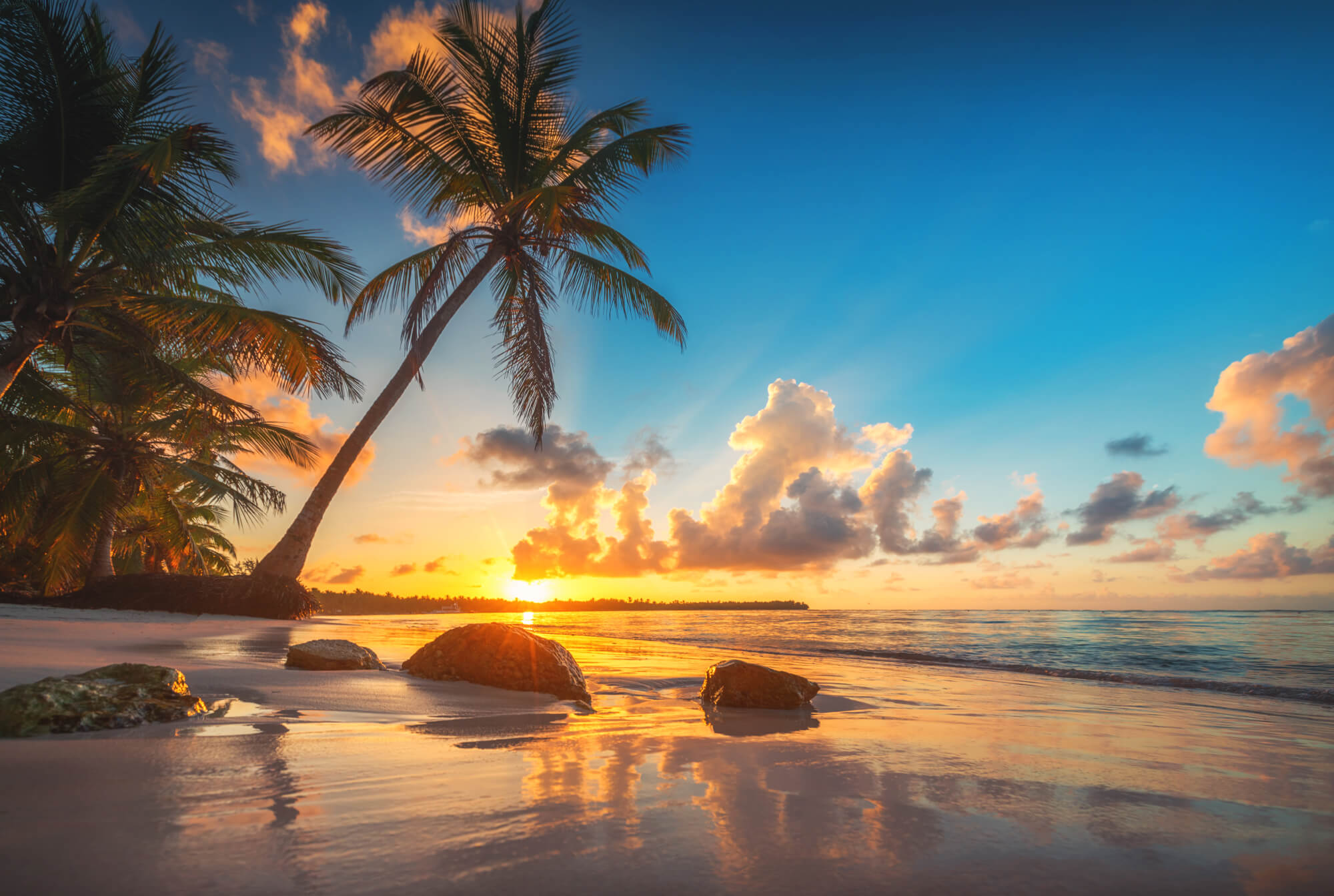 Sunset at the beach